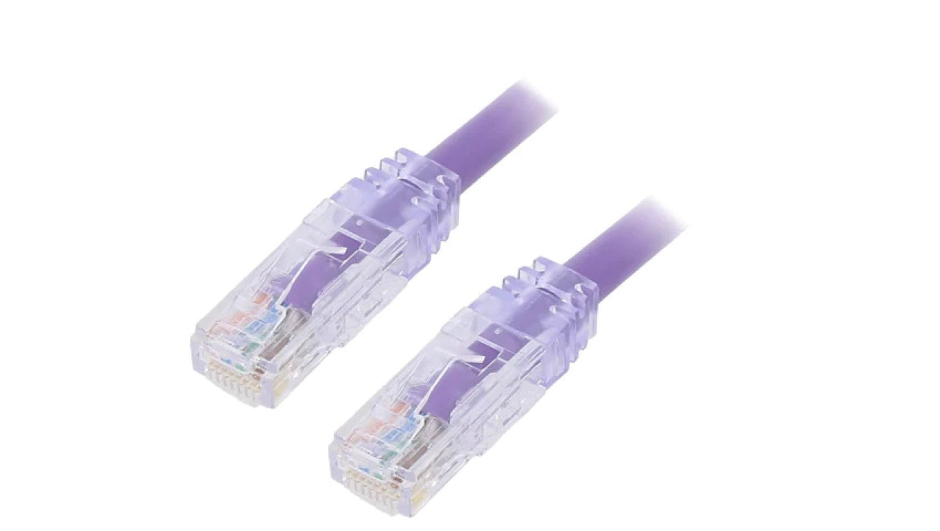 Patch cord TX6™ PLUS,U/UTP 6 linka Cu LSZH fioletowy 2m UTPSP2MVLY