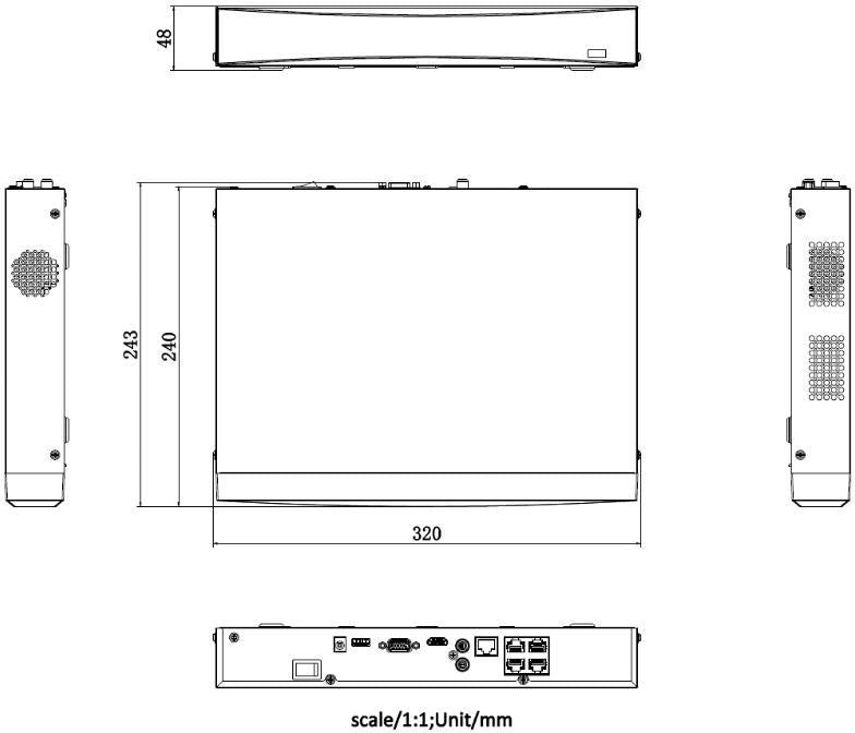 Rejestartor IP Hikvision DS-7604NXI-K1/4P(D)/Alarm4+1