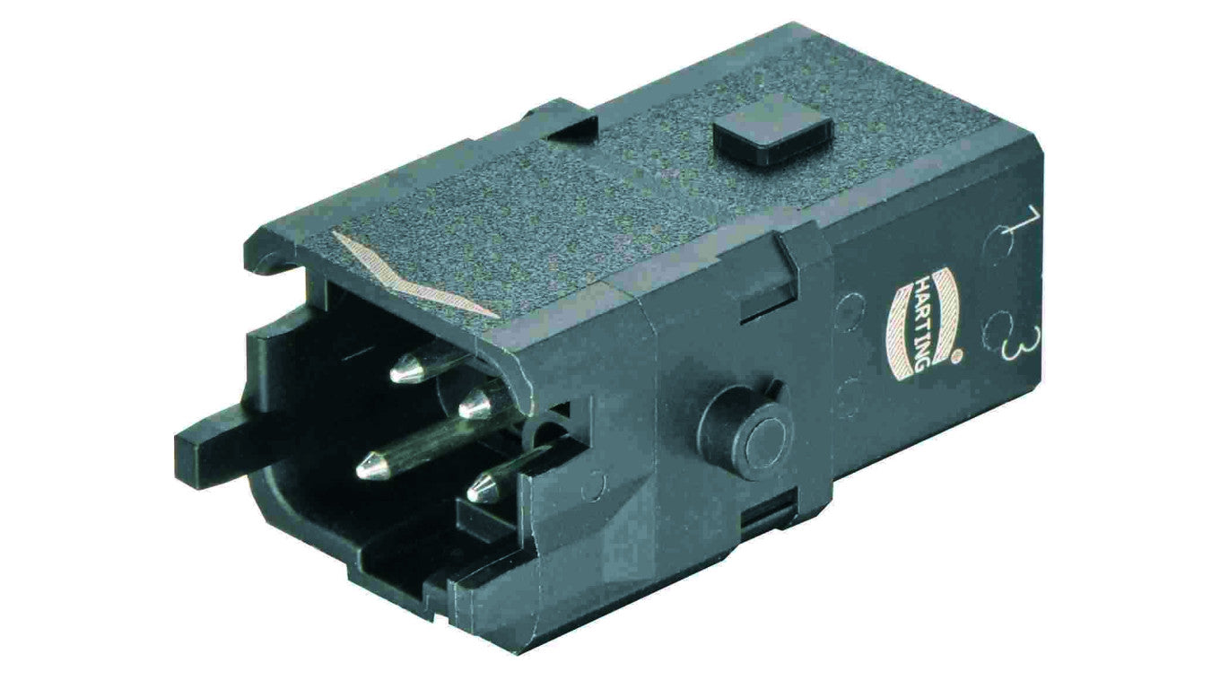 Złącze Han 1A prostokątne męskie 3-PIN +PE 9100032606
