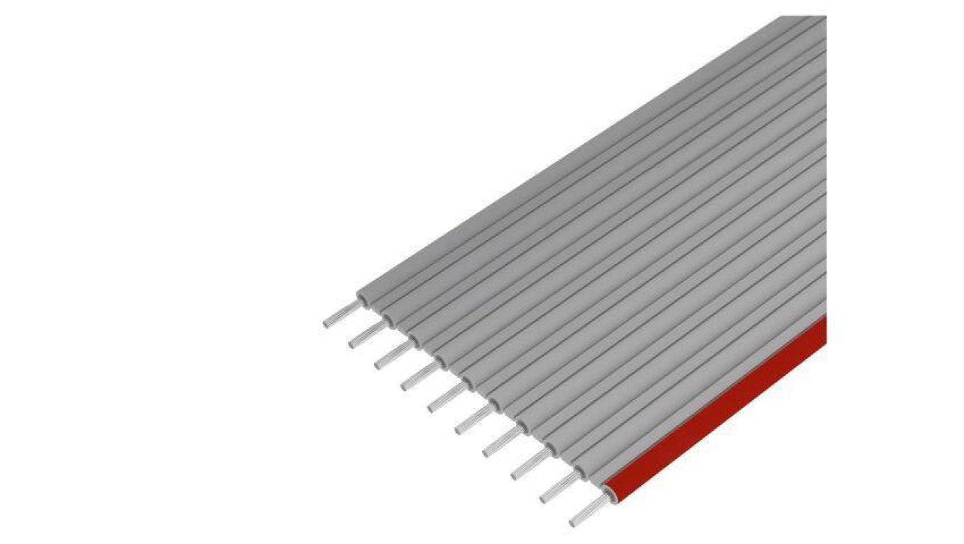 Przewód o dł 30,5m wstążkowy 2,54mm linka Cu nieekranowany PVC 8125/04 (100FT)