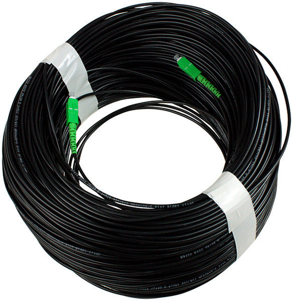 PATCHCORD ŚWIATŁOWODOWY SM 140M SIMPLEX 9/125 SC/APC-SC/APC zewn