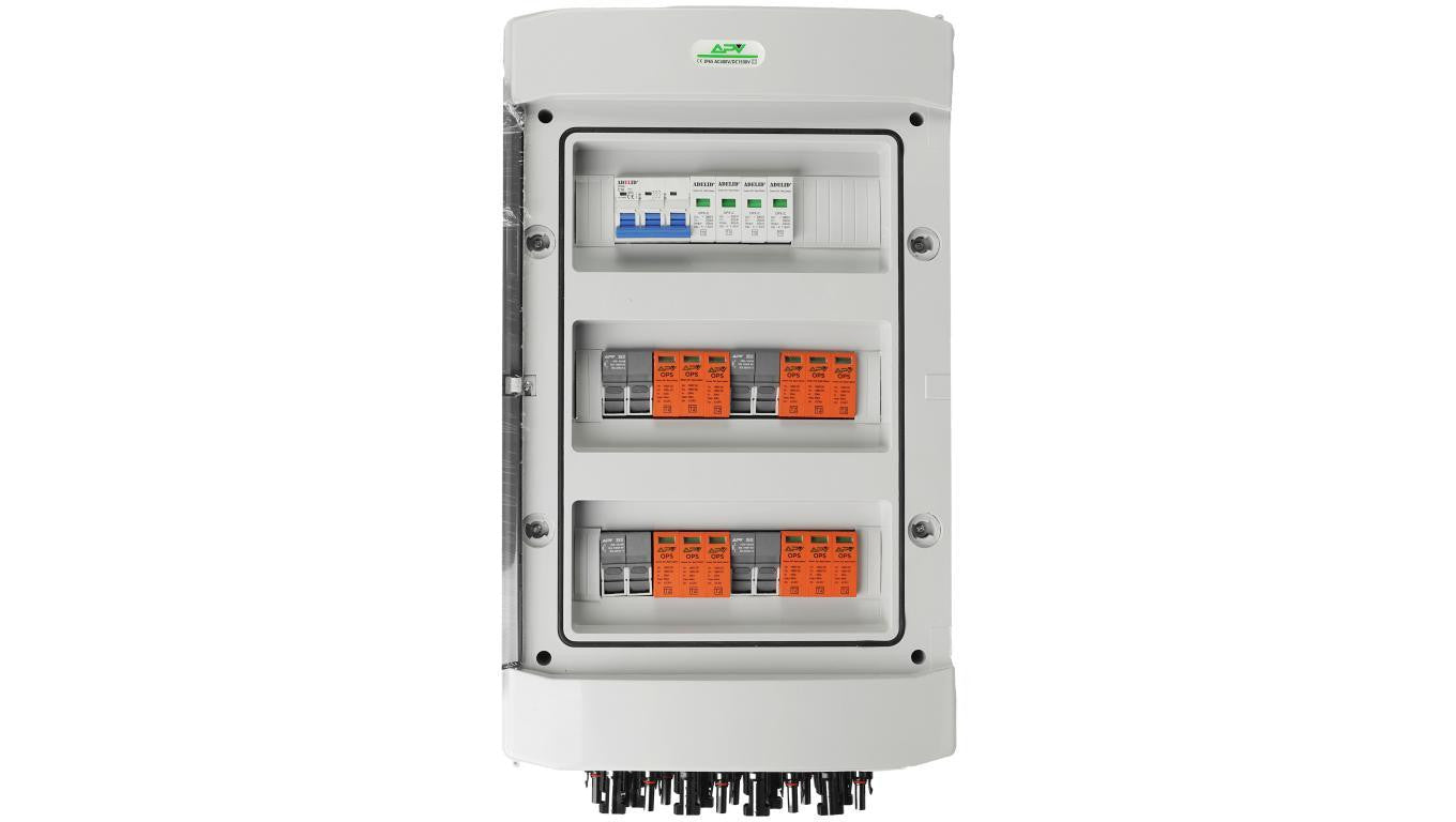 Rozdzielnica PV 1000V DC/AC 4-stringi, 3-rzędowa APV-RPV-4-36