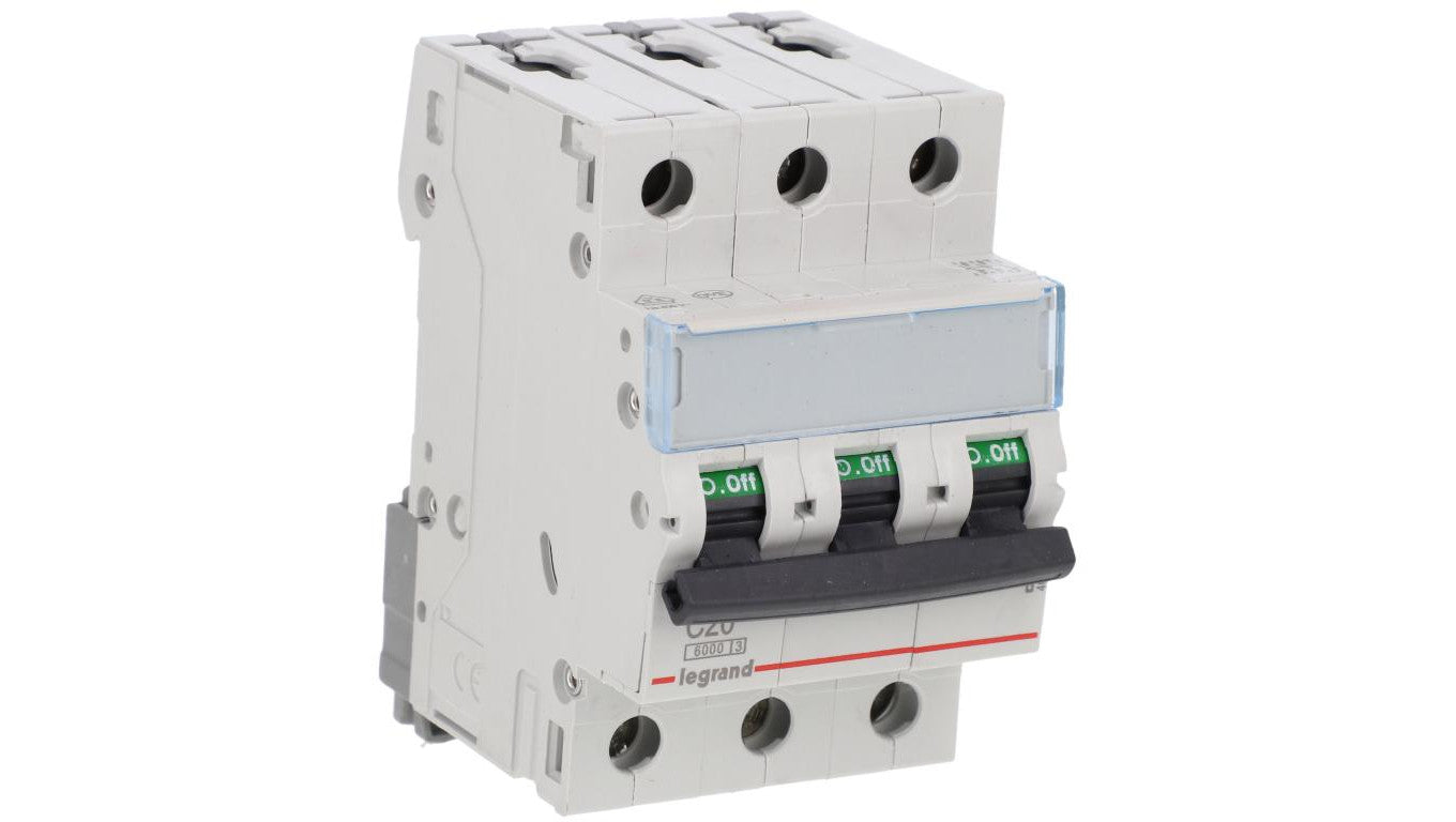 Wyłącznik nadprądowy 3P C 20A 6kA AC S303 TX3 403546