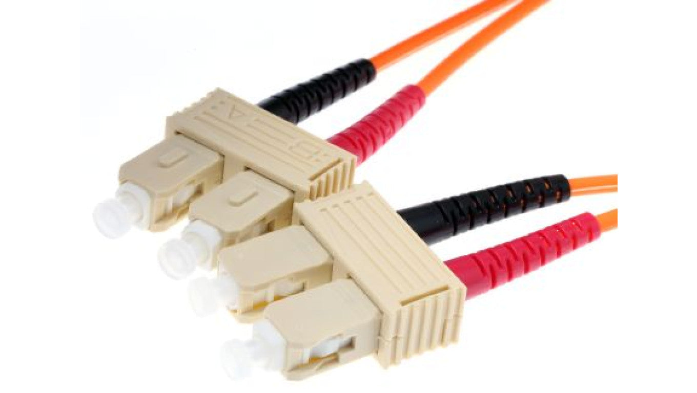 Kabel światłowodowy, średnica: 50/125μm, OM2 Wielomodowy, Pomarańczowy, SC/SC