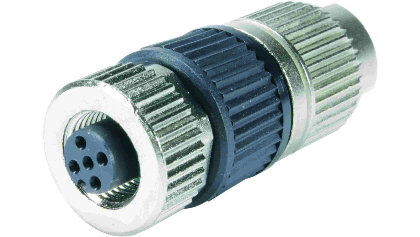 Złącze M12 żeńskie proste 4-PIN 50V 21032122305