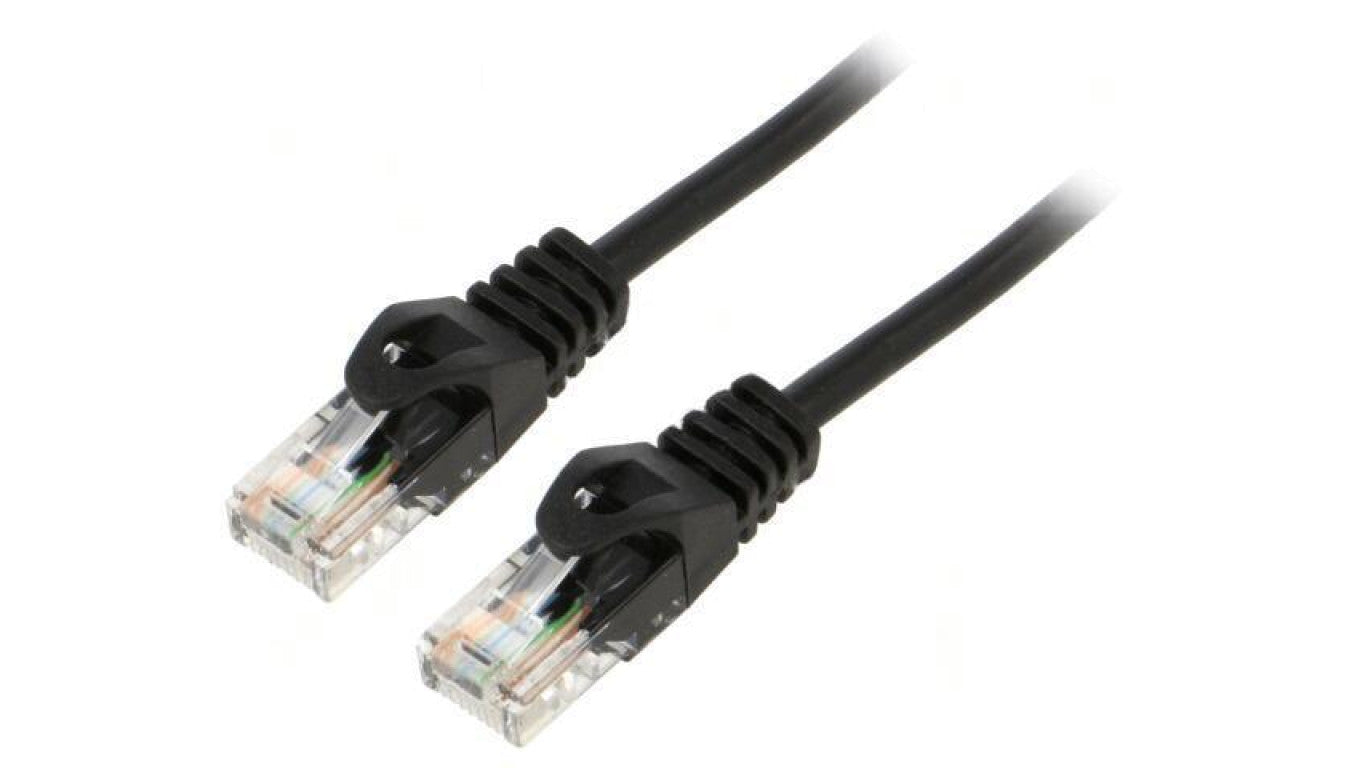 Patch cord U/UTP Cat: 6 RJ45 wtyk z obu stron linka CCA 20m PCU6-10CC-2000-BK