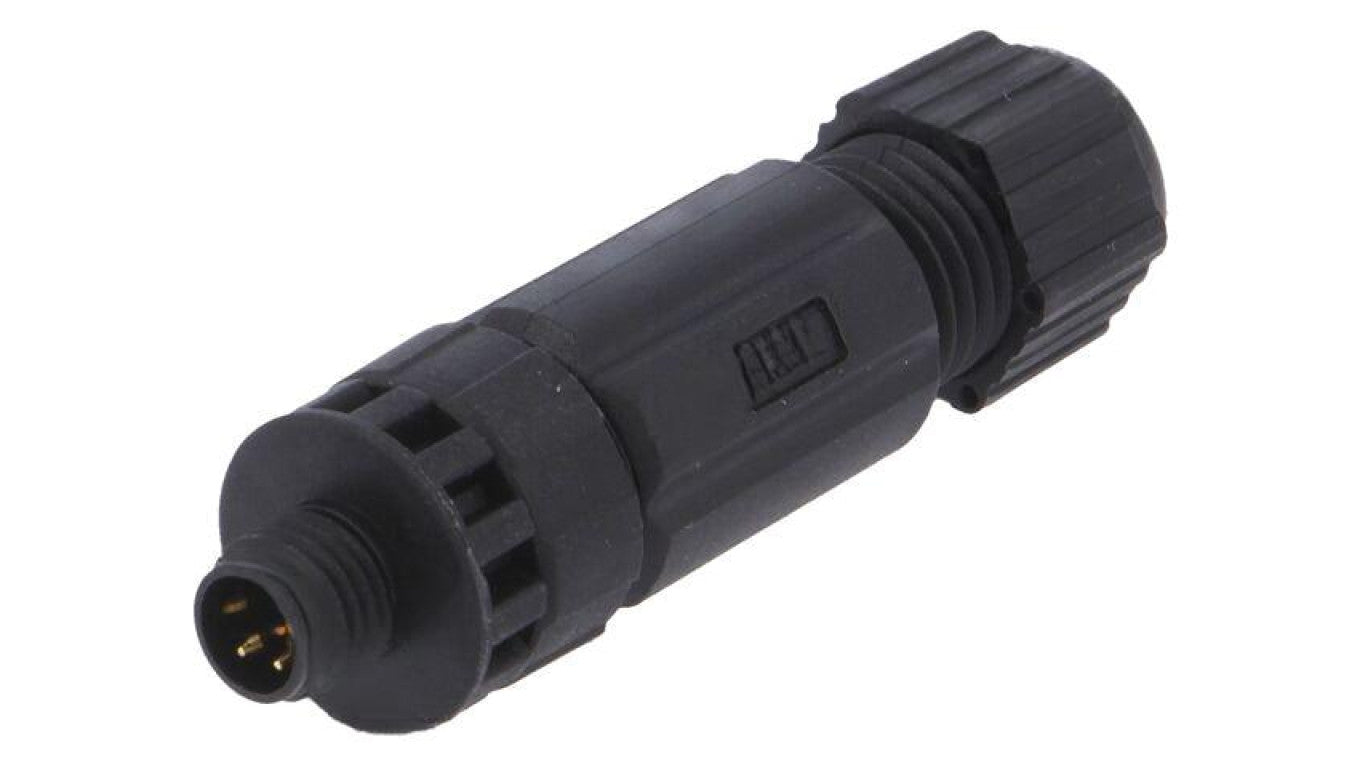 Złącze M8, męskie, PIN:4, wtyk, proste 8P-04BMMB-SL7001