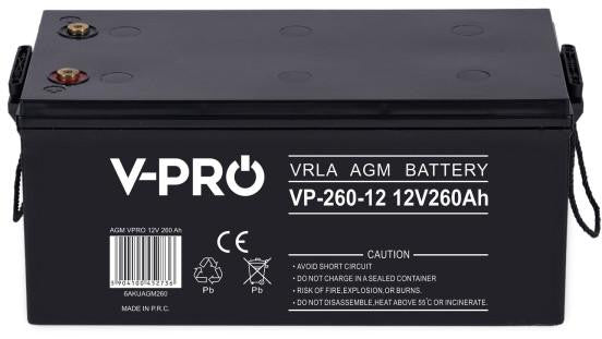 Akumulator VOLT POLSKA AGM VPRO 12V 260Ah