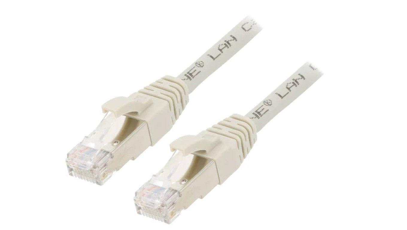 Patch cord ETHERLINE Cat.6a,S/FTP 6a linka Cu LSZH szary 3m 24441366