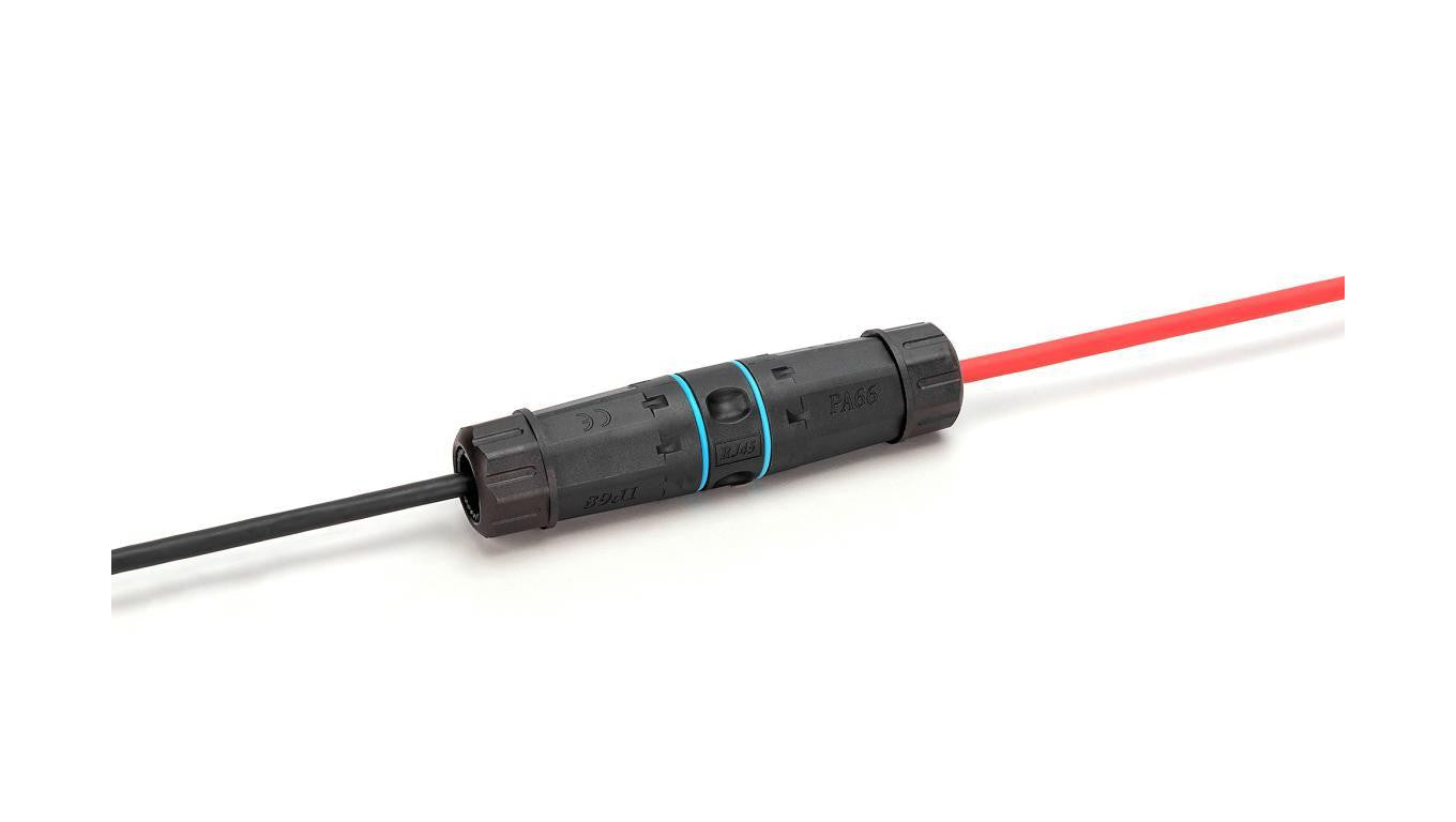 Łączówka zewnętrzna kat.6A 2xRJ45, stopień ochrony IP68, połączenie RJ45-RJ45 DN-93905-OD