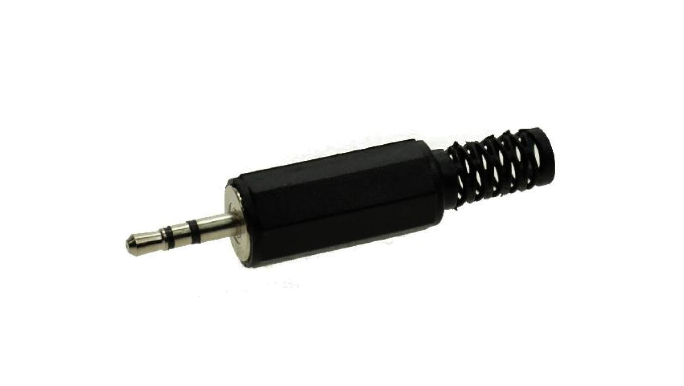 Wtyk Jack 2,5 stereo plastik /opak = 10szt/