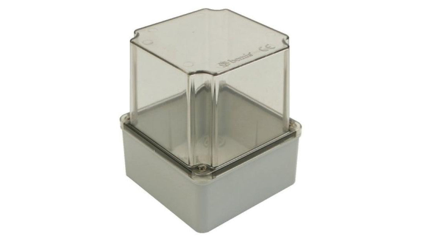 Puszka BS 120x120x140 pokrywa przeźroczysta IP66