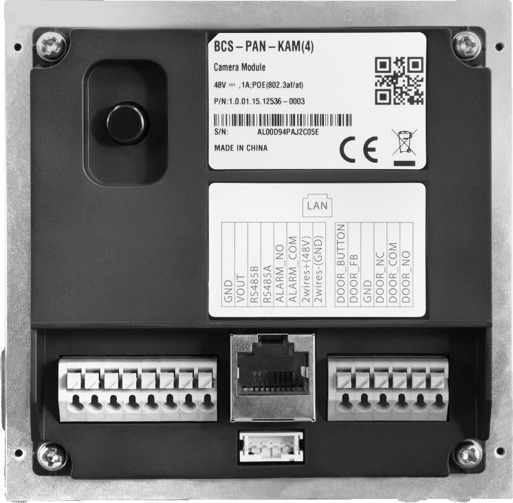Moduł kamera wideodomofon BCS LINE BCS-PAN-KAM(4)