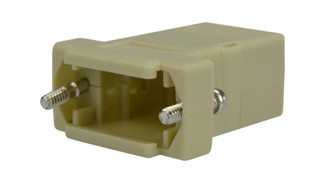Obudowa złącza D-Sub 9-pin plastikowa szara na kabel 43.5078