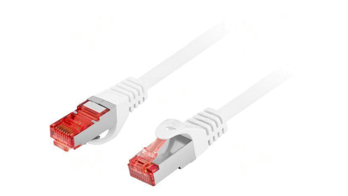 Patch cord S/FTP Cat: 6 RJ45 wtyk z obu stron linka Cu 10m PCF6-10CU-1000-W