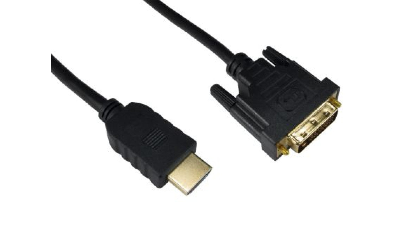 Zespół cyfrowych kabli wideo i monitorowych 7m Wtyk HDMI to Męskie DVI-D Czarny