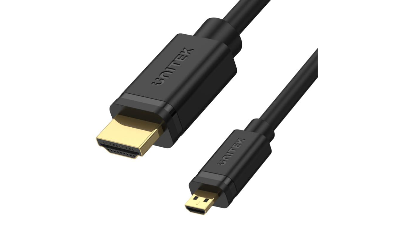 Unitek Kabel micro HDMI - HDMI 2.0 4K 60Hz 2 m