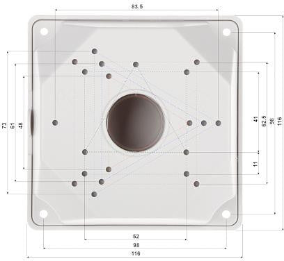 UCHWYT KAMERY BD-B116