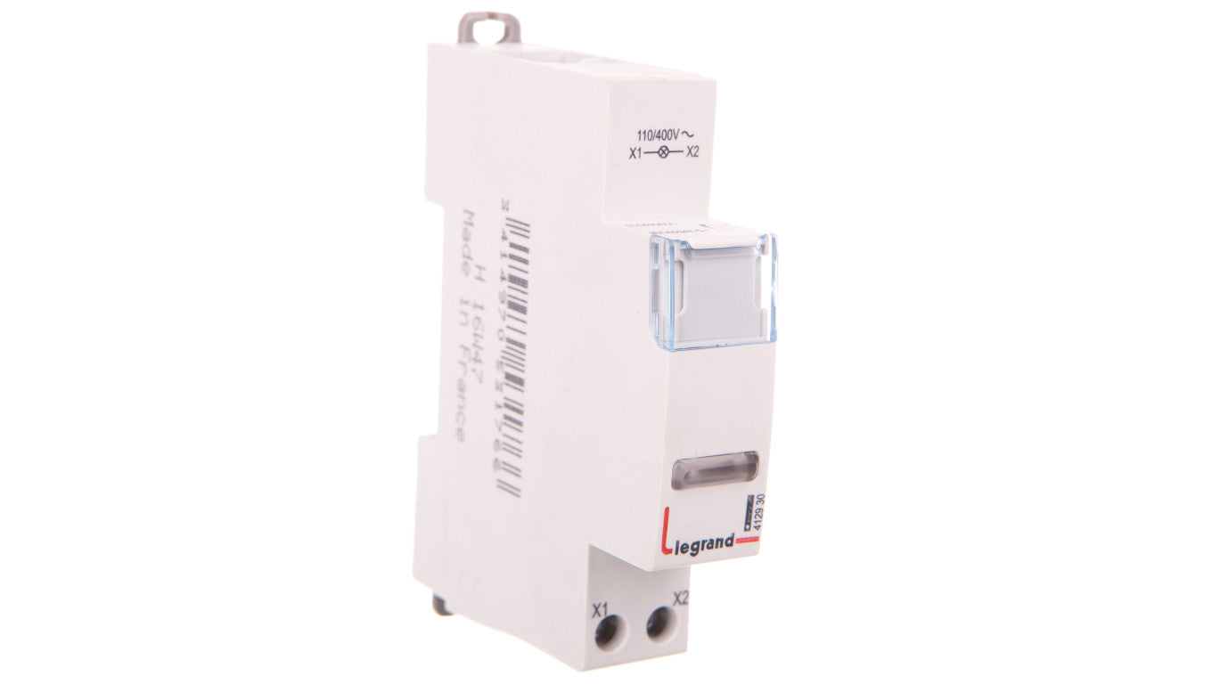 Lampka modułowa 1-fazowa biała LED 110/400V L408 412930