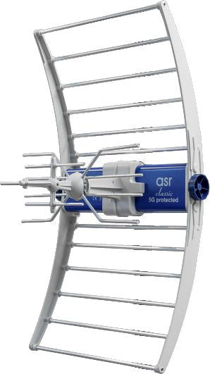 Antena szerokopasmowa DVB-T/T2 ASR Classic 2025 z ZZA-7 5G Protected Telmor