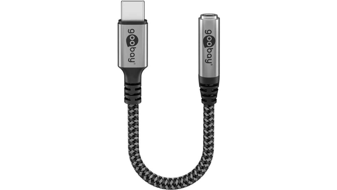 Adapter USB-C do gniazda jack, 3,5 mm AUX 0.15 m 74056