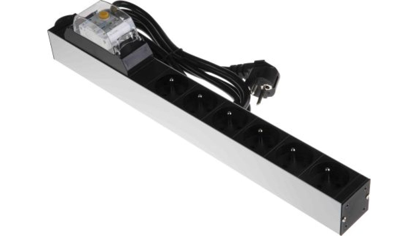 Przedłużacz 6-gniazd Typ E 2.5m 7553970