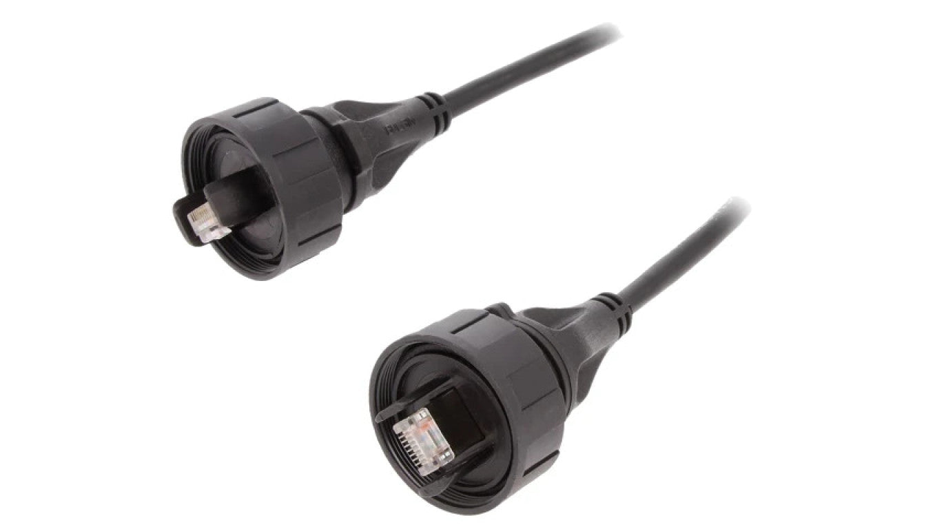 Patch cord RJ45 wtyk,z obu stron Pokrycie: złocony -25...75C PX0898/2M00