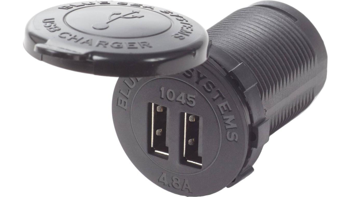 Blue Sea ładowarki 12/24 V z podwójnym USB 4,8 A