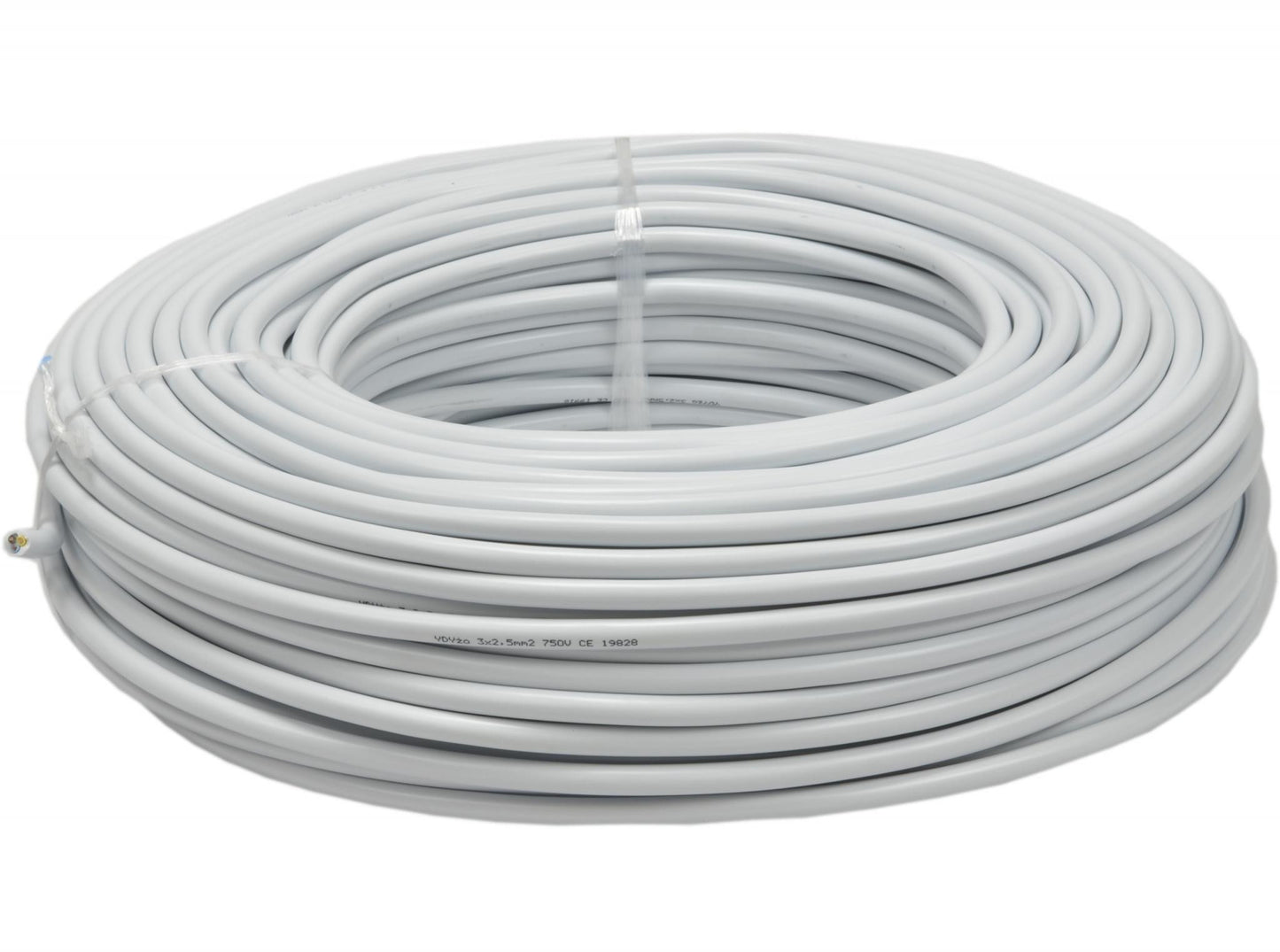 Przewód elektryczny drut okrągły YDY 3x1,5mm2 450/750V MERCOR 1m