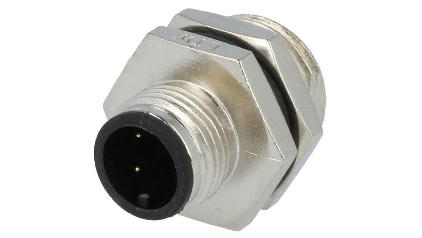 Złącze M12, męskie, PIN:3, gniazdo, proste, 250V M12A-03PMMS-SH8001
