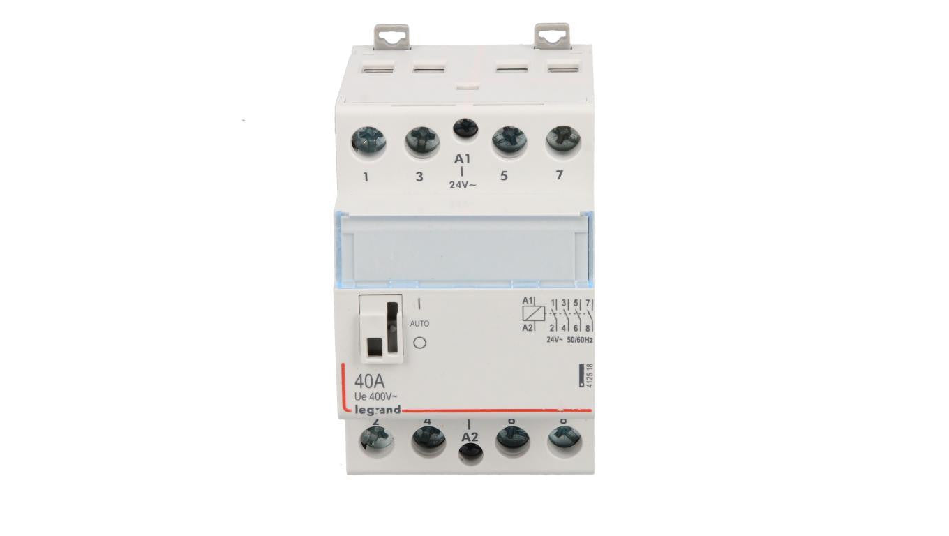 Stycznik modułowy 40A 4Z 0R 24V AC SM340 /z manipulatorem/ 412518