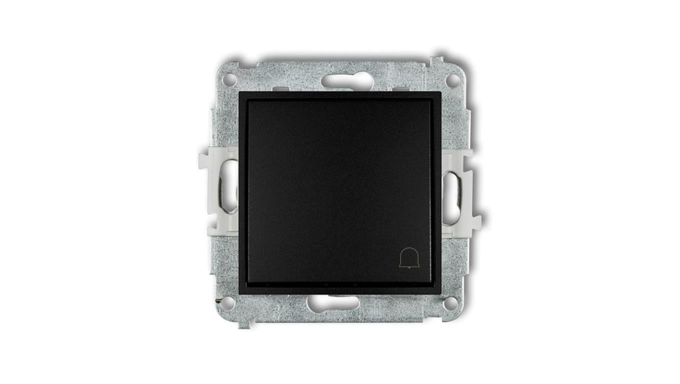 ICON Mechanizm łącznika zwierny dzwonek czarny mat 12IWP-4