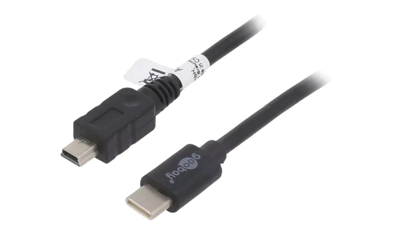 Kabel High Speed,USB 2.0,USB 3.1 USB B mini wtyk,USB C wtyk 67989