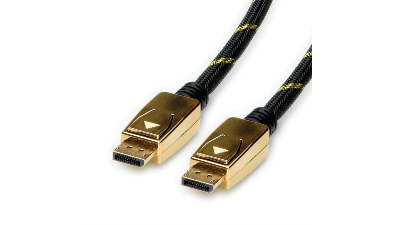 Kabel ROLINE GOLD DisplayPort, DP M/M, 10 m