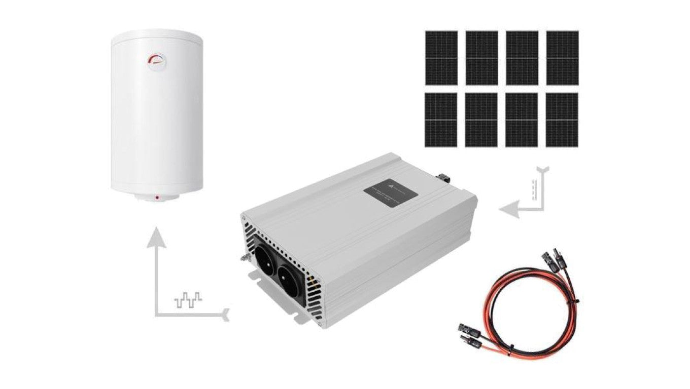 Zestaw do grzania wody w bojlerach ECO Solar Boost EVO 8xPV