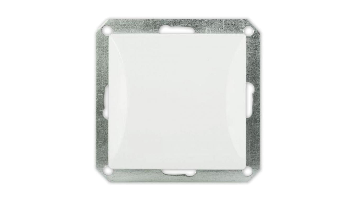 OPAL Wyłącznik łącznik pojedynczy do ramki biały WP-1/m Op BI