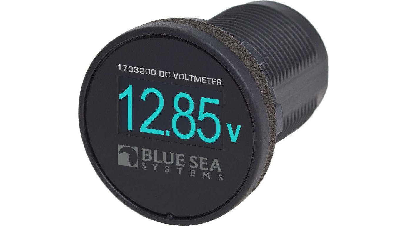 Blue Sea Mini monitor temperatury OLED - Niebieski