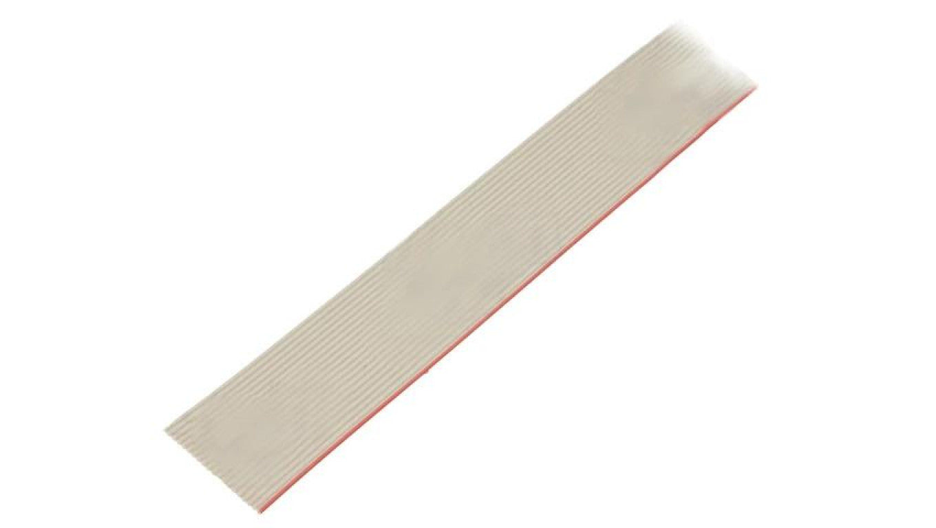 Przewód: wstążkowy 1,27mm linka Cu nieekranowany PVC szary 09180207001