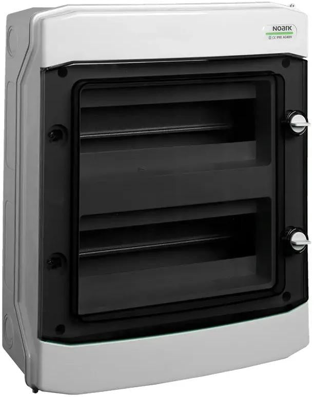 PLASTIKOWA OBUDOWA INSTALACYJNA Natynkowa IP65, 2X12 modułów. PHS 24T FB NOARK 110685
