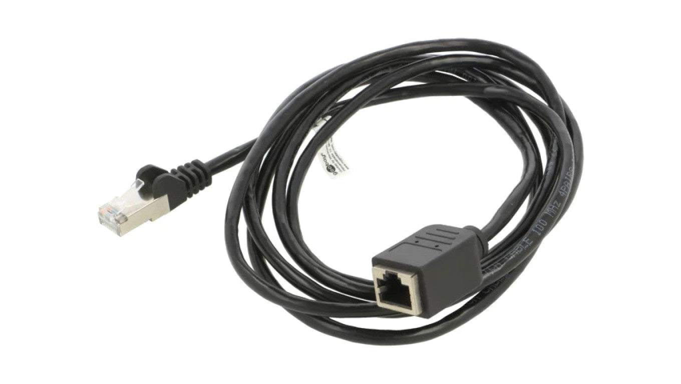 Przedłużacz RJ45 F/UTP 5e linka Cu PVC czarny 2m 26AWG 73388