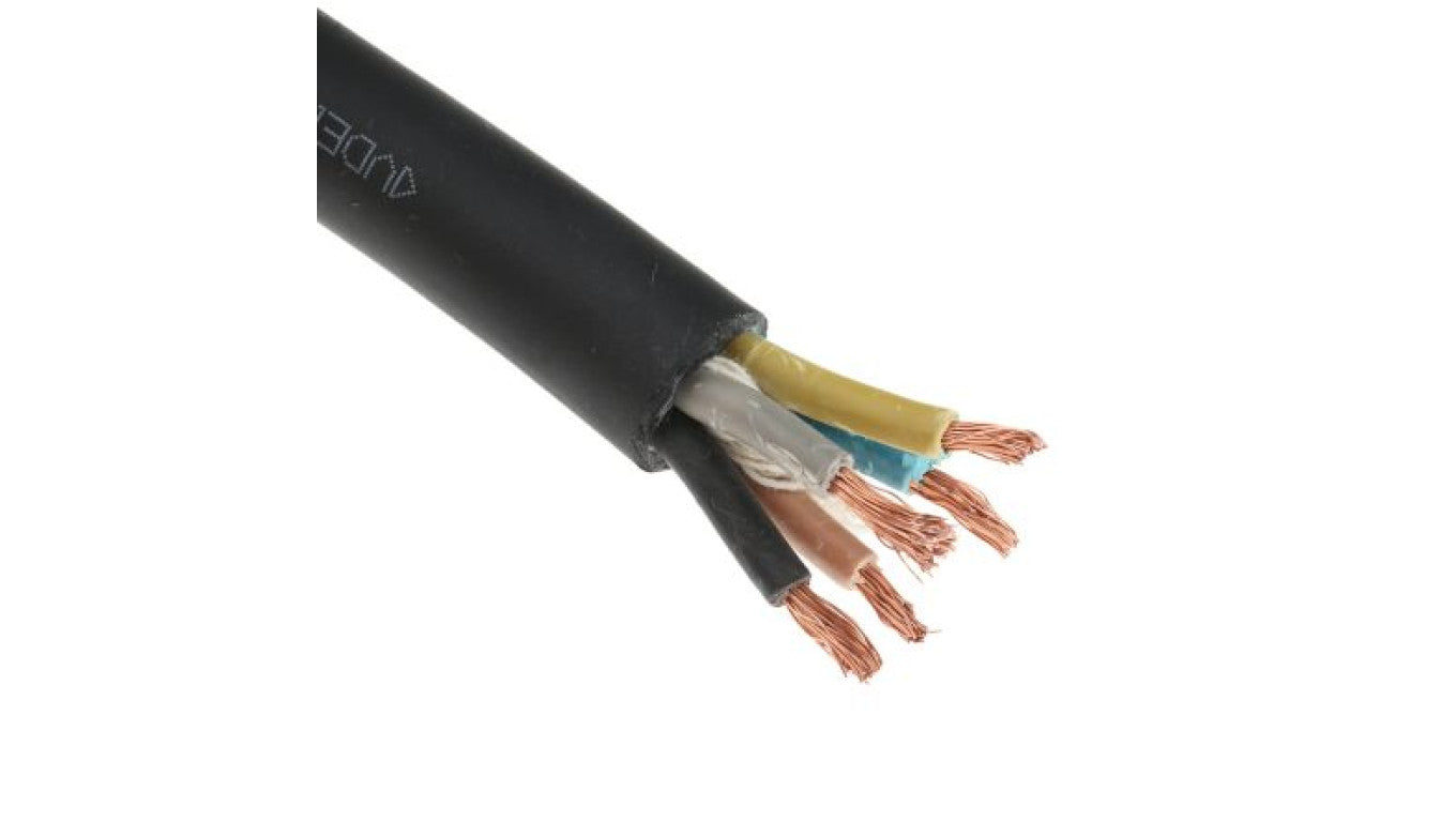 Sieciowy kabel zasilający 5 Core CPE Sheath Czarny 16.9mm od , 450/750 V AC