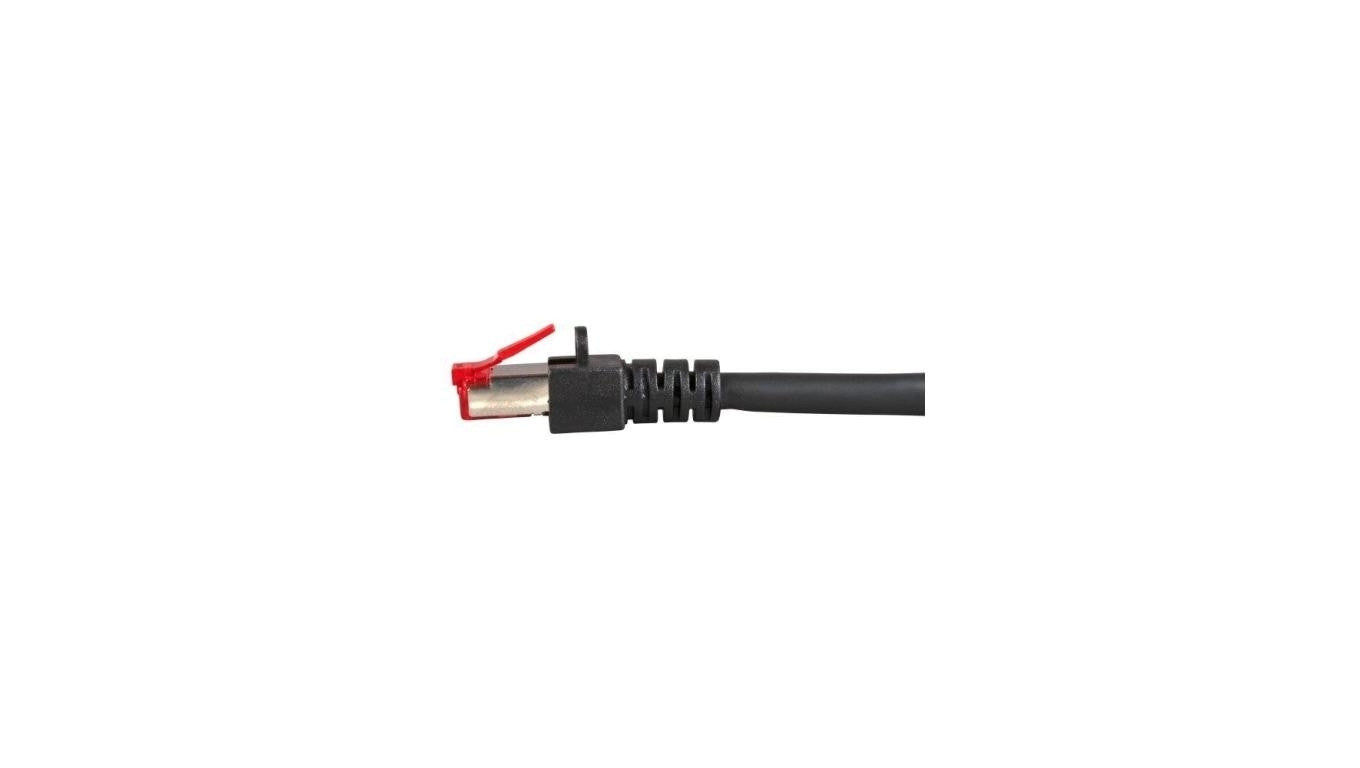 Patchcord SFTP 0,5m Cat.6 LSZH czarny