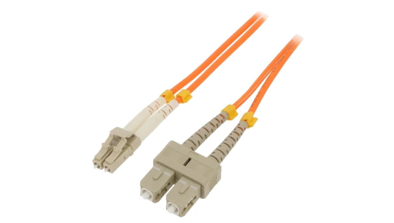 Patch cord światłowodowy OM2 LC/UPC,SC/UPC 5m LSZH 54042