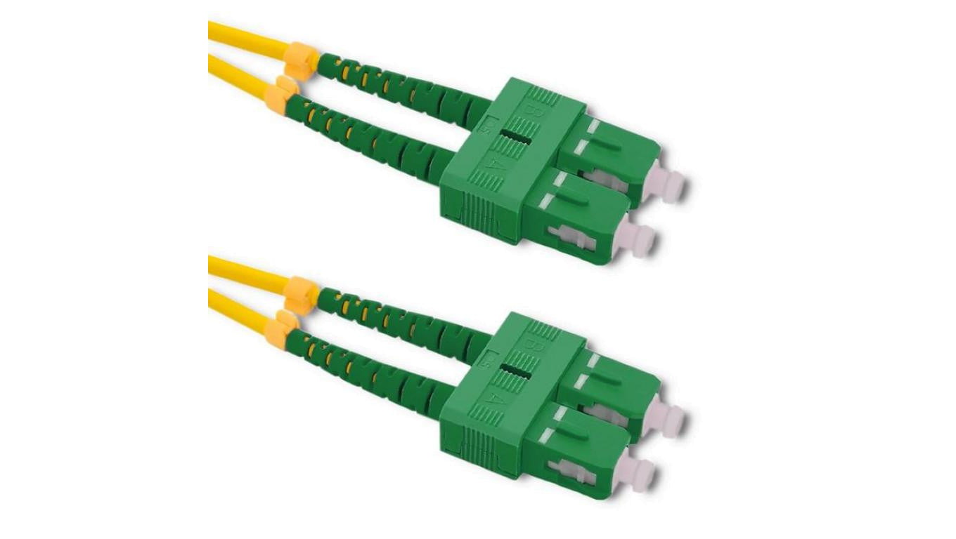 Qoltec Patchcord światłowodowy SC/APC - SC/APC Singlemode 9/125 G652D Duplex 1.5m