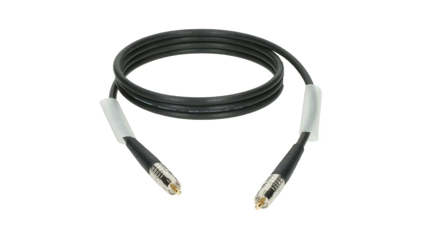 KLOTZ Kabel Coaxial Audio 1x RCA Cinch (wtyk / wtyk) 3m