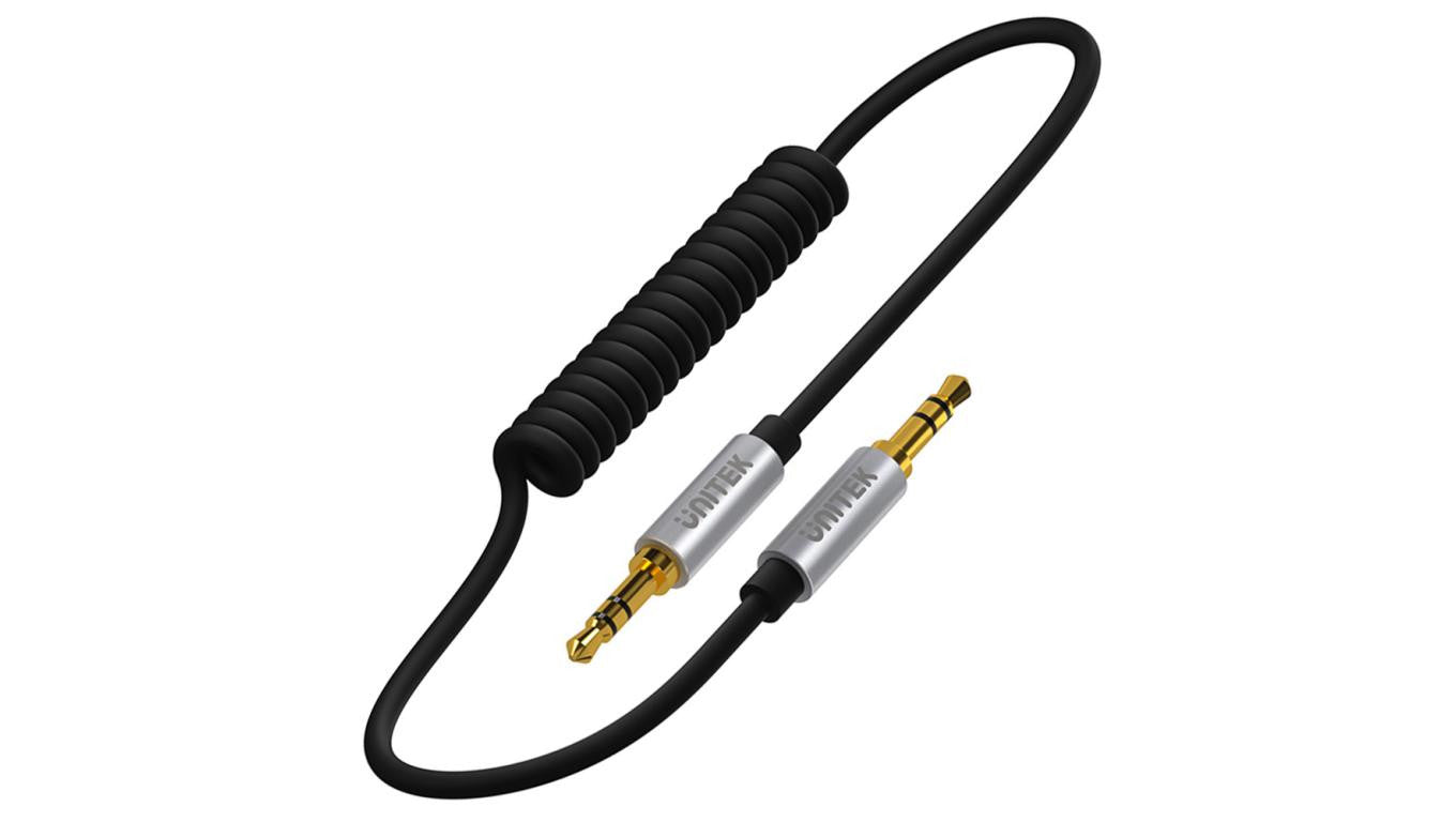 Unitek przewód miniJack 3.5mm -miniJack TWIST 1,5m