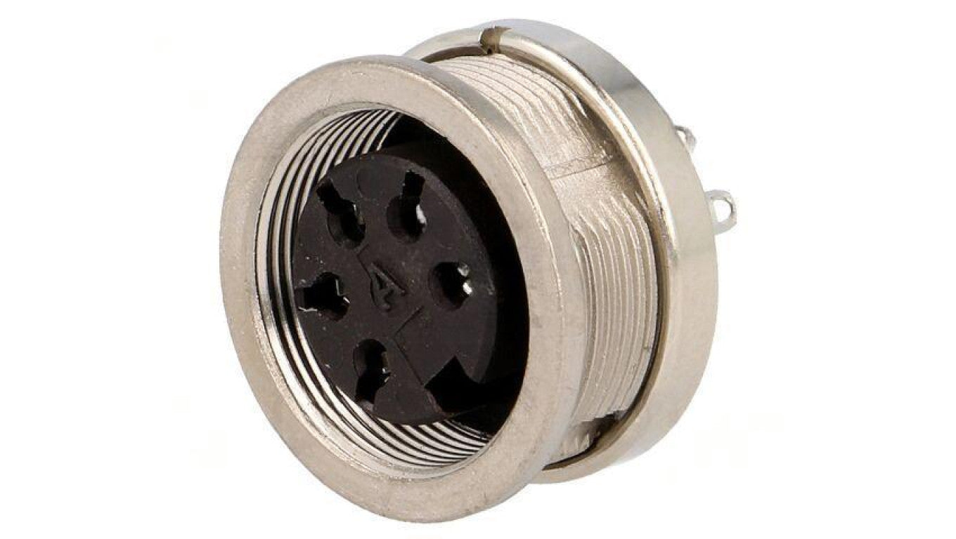 Złącze M16 gniazdo żeńskie -PIN 5 5A 300V C091D C09131N0051002U