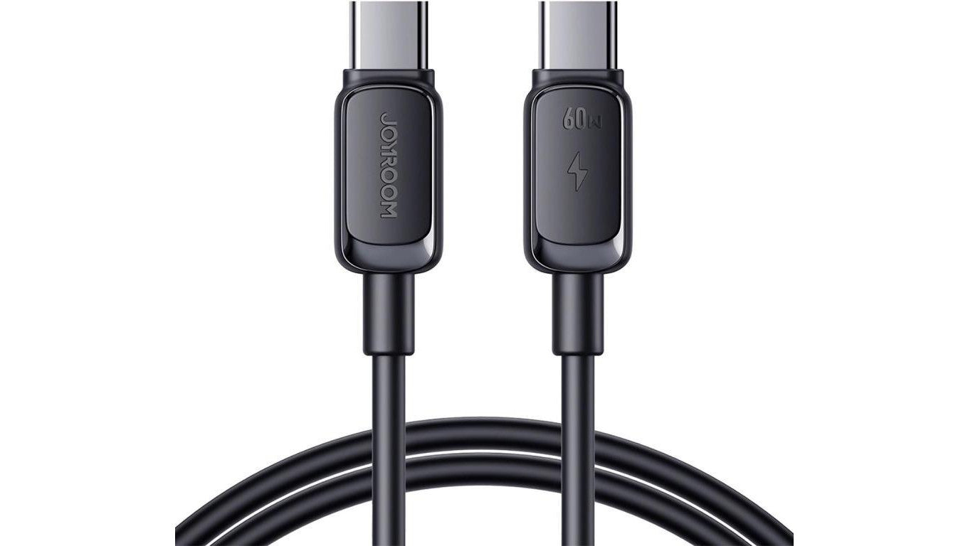 Kabel USB-C / USB-C Joyroom Fast Charging S-CC100A141B 120cm 60W 5A czarny
