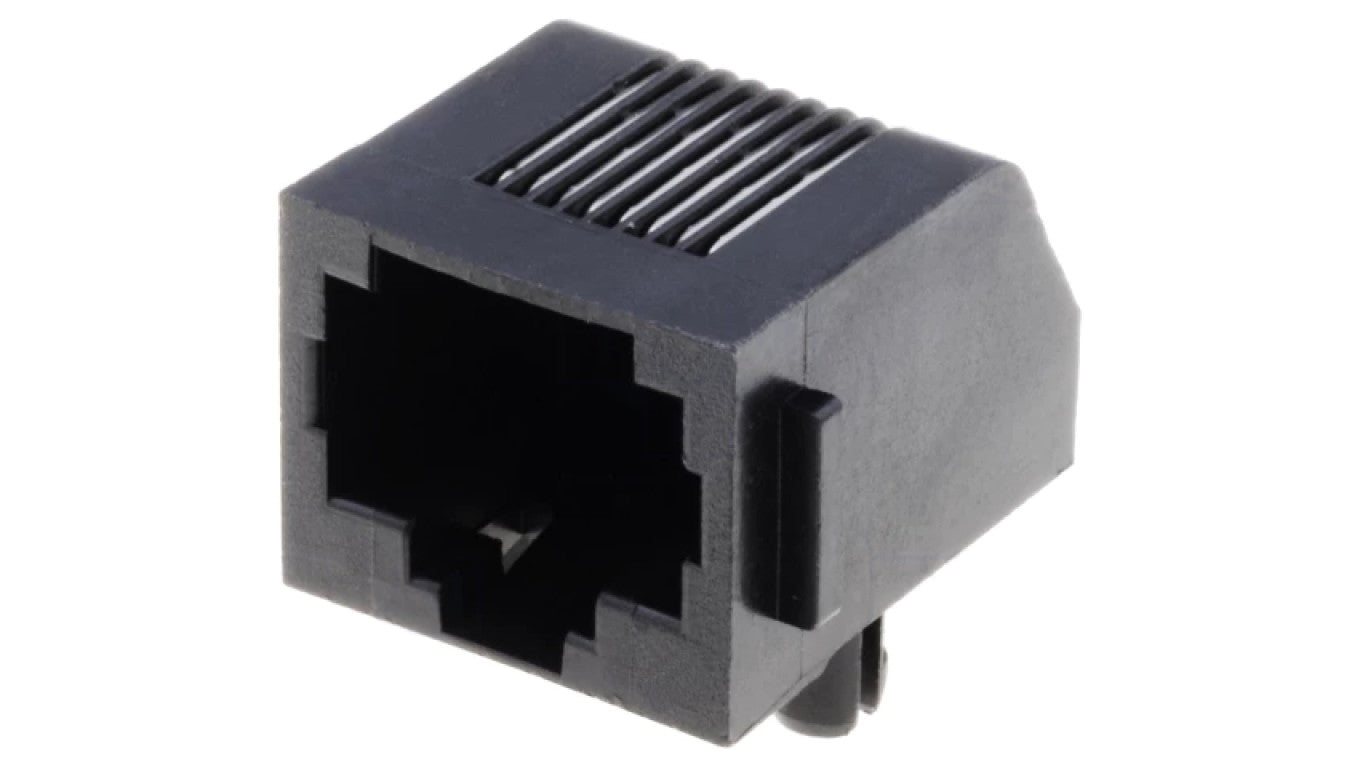 Gniazdo RJ45 8-PIN Kat 3 niskoprofilowe Układ 8p8c na PCB 5555162-1