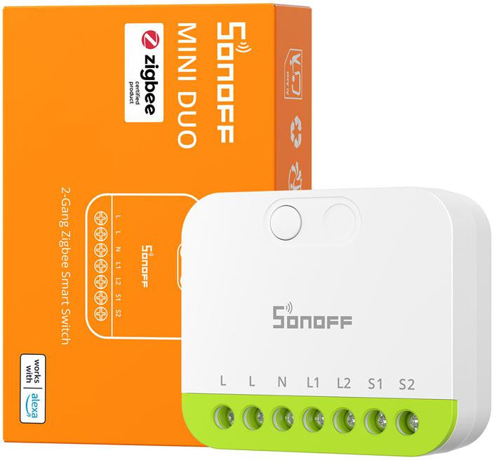 Przełącznik SONOFF MINI-ZB2GS Zigbee 3.0 2-kanał